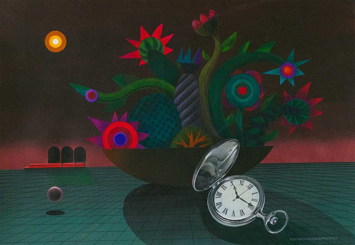 ilreloj acrylic on paper 70 x 50 x 0.1 cm 2020 ilreloj acrylic on paper 70 x 50 x 0.1 cm 2020