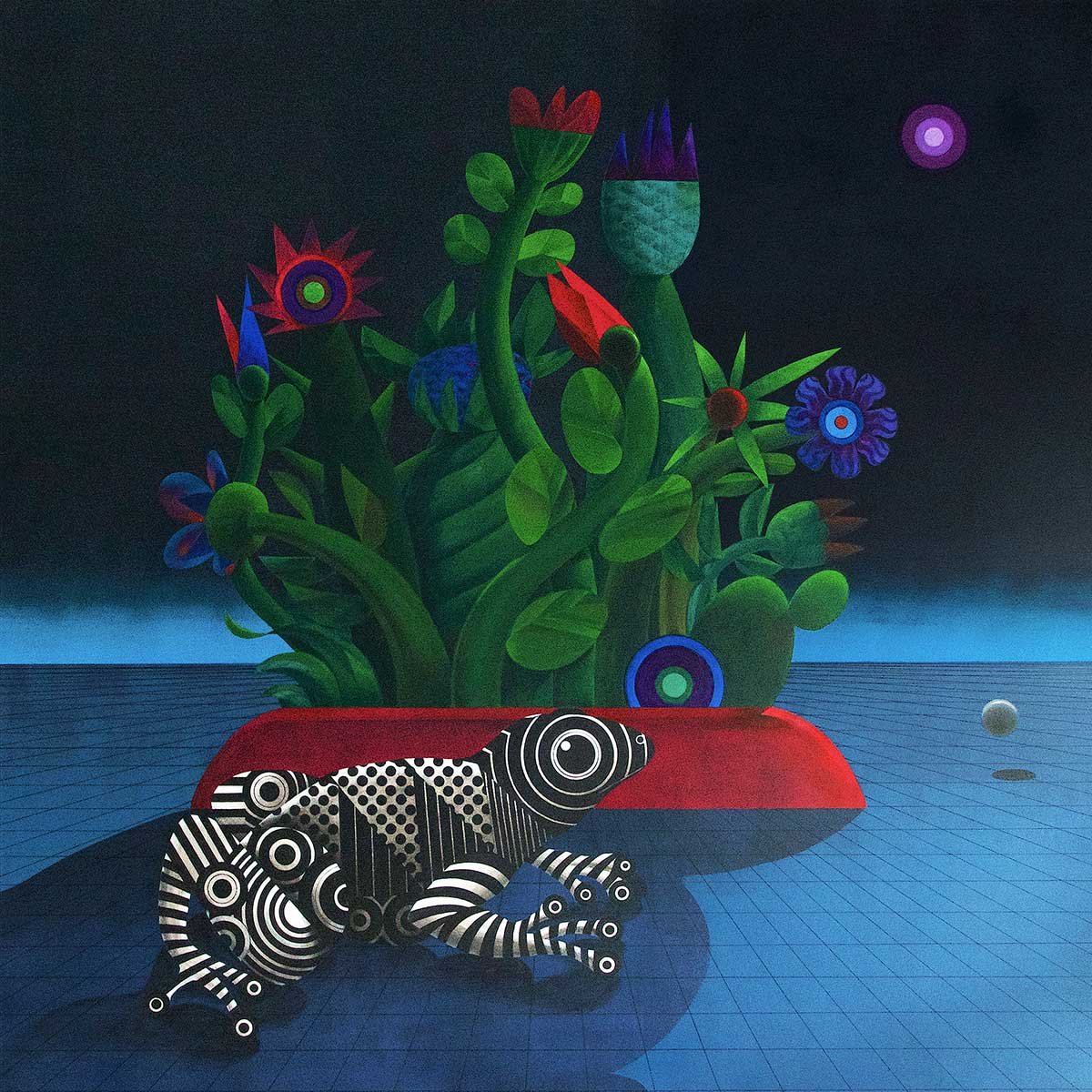 laraganellapop acrylic on wood 120 x 120 x 05 cm 2021 laraganellapop acrylic on wood 120 x 120 x 05 cm 2021