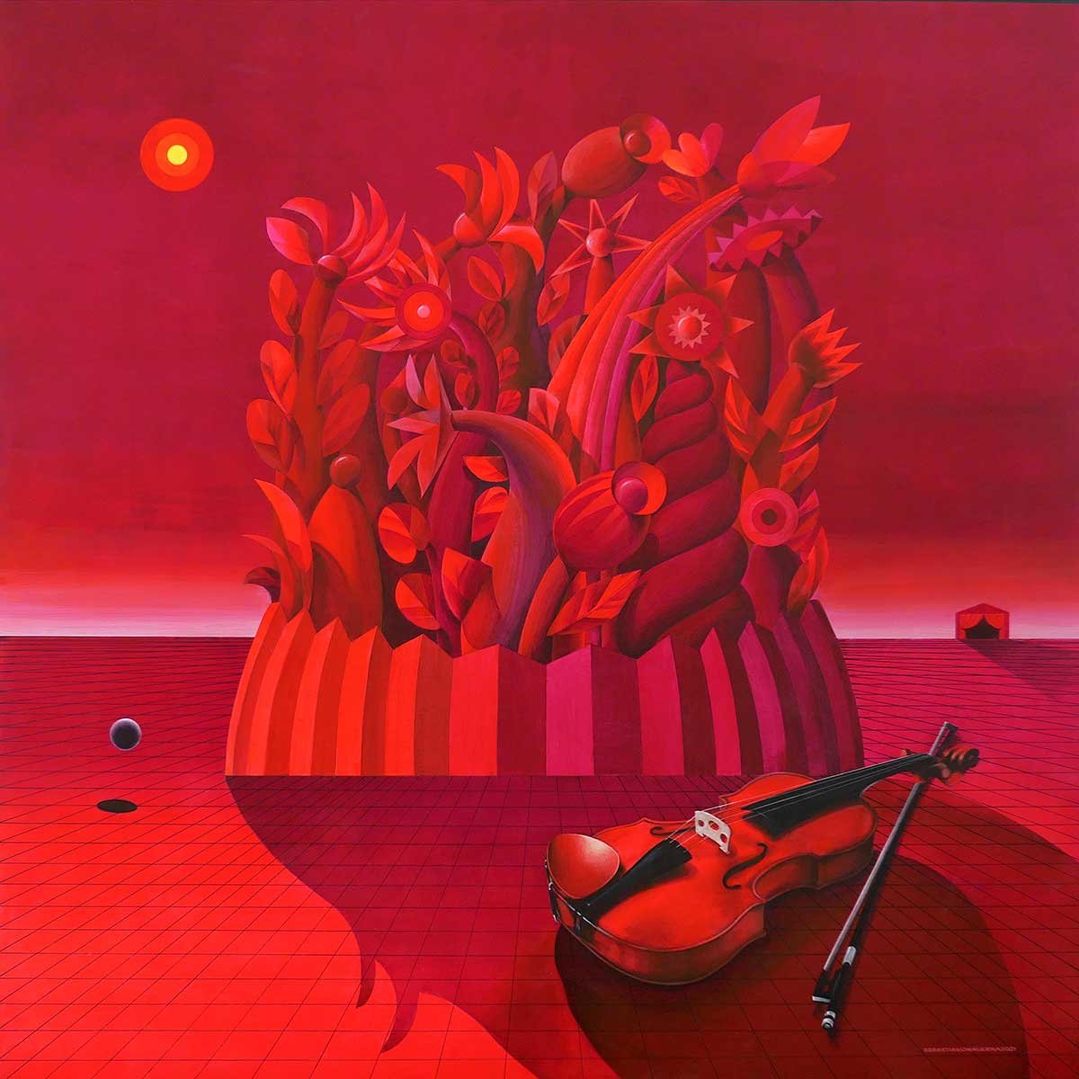 l’ultimoconcierto acrylic on wood 120 x 120 x 05 cm 2021 l’ultimoconcierto acrylic on wood 120 x 120 x 05 cm 2021