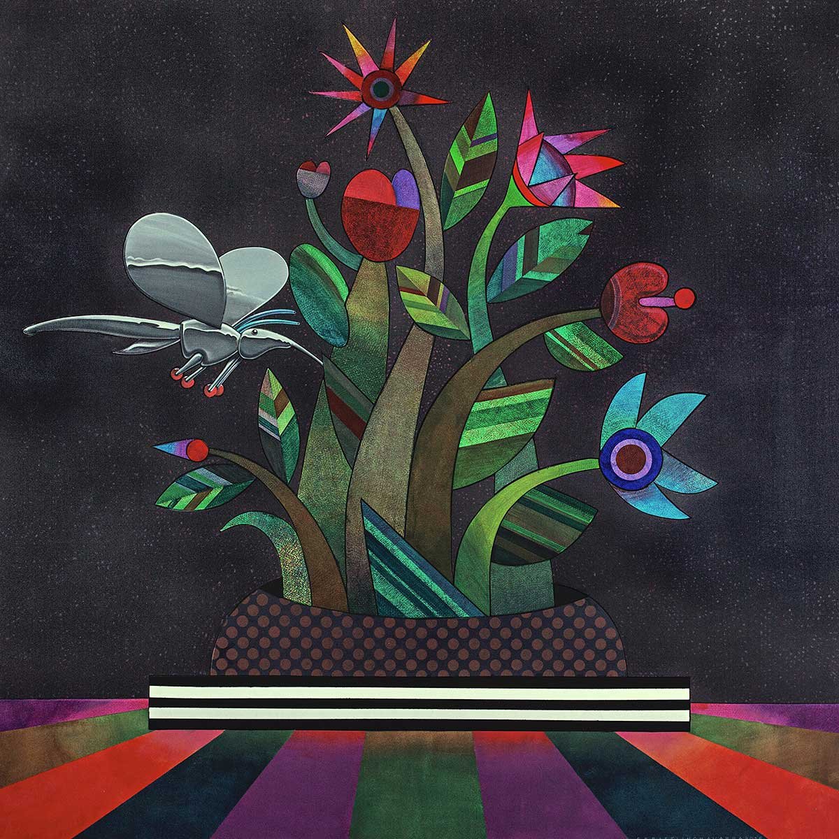thehummingbird acrylic on wood puzzle art 120 x 120 x 05 cm 2017 thehummingbird acrylic on wood puzzle art 120 x 120 x 05 cm 2017