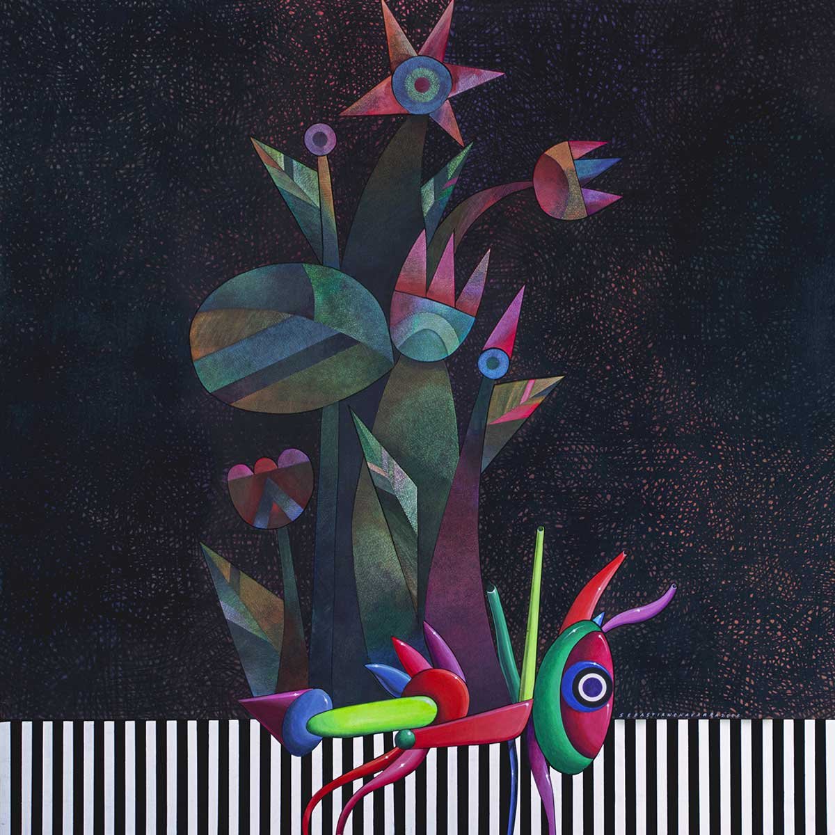 visitfromouterspace acrylic on wood puzzle art 120 x 120 x 05 cm 2017 visitfromouterspace acrylic on wood puzzle art 120 x 120 x 05 cm 2017